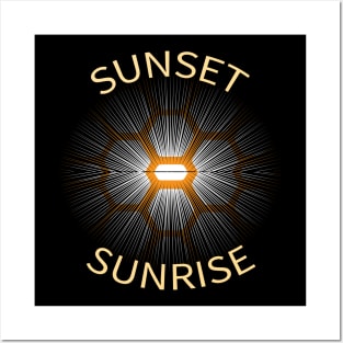 Sunrise Sunset Posters and Art